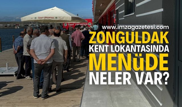 Zonguldak Kent Lokantasında Üçüncü Gün Menüsü! Vatandaşlar Yoğun İlgi Gösteriyor