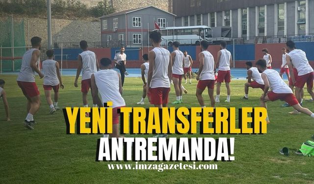 Zonguldak Kömürspor’da yeni transferler antrenmana katıldı!