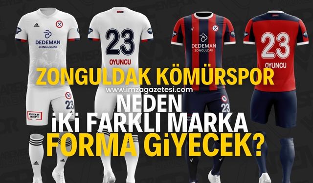 Zonguldak Kömürspor, 2024-2025 sezonunda neden iki farklı markanın formasını giyecek?