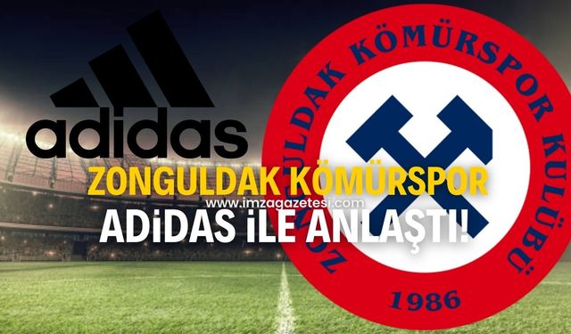 Zonguldak Kömürspor, Adidas ile anlaştı!