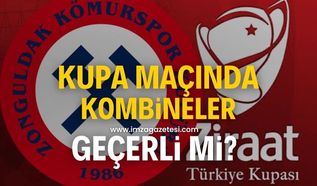 Zonguldak Kömürspor-Bartınspor maçında kombine geçerli mi?