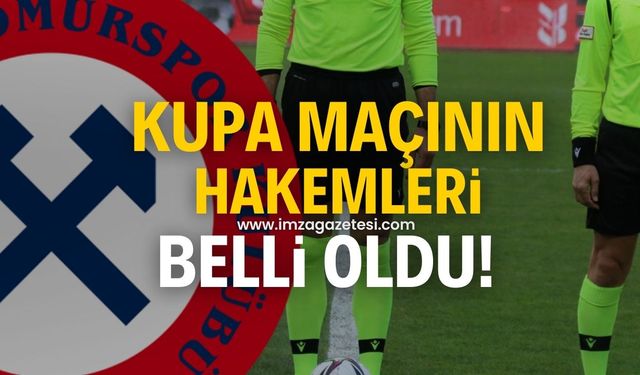 Zonguldak Kömürspor-Bartınspor Ziraat Türkiye Kupası 1.Tur maçının hakemleri belli oldu!