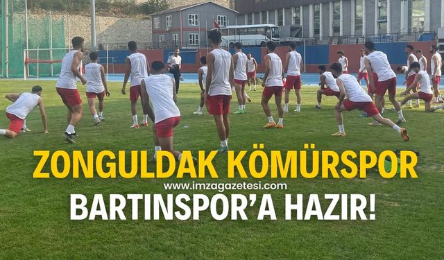 Zonguldak Kömürspor, Bartınspor’a hazır!