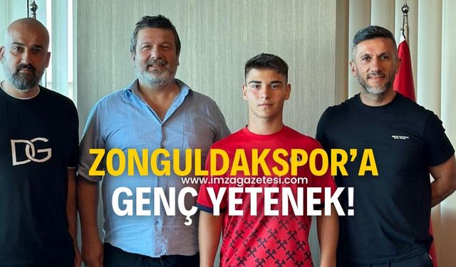 Zonguldak Kömürspor genç yetenek Abdullah Emre Çömlek'i kadrosuna kattı!