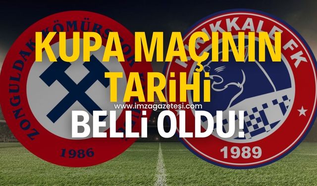 Zonguldak Kömürspor ile Kırıkkale FK arasındaki kupa maçının tarihi belli oldu!