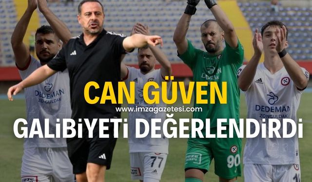 Zonguldak Kömürspor Teknik Direktörü Can Güven, 2-0'lık Erciyes 38 FK galibiyetini değerlendirdi!