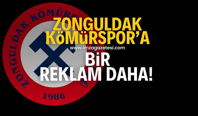 Zonguldak Kömürspor'a bir saha reklamı daha!