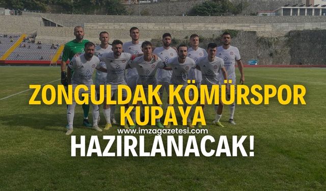 Zonguldak Kömürspor'da Bartınspor maçı hazırlıkları bugün başlıyor!