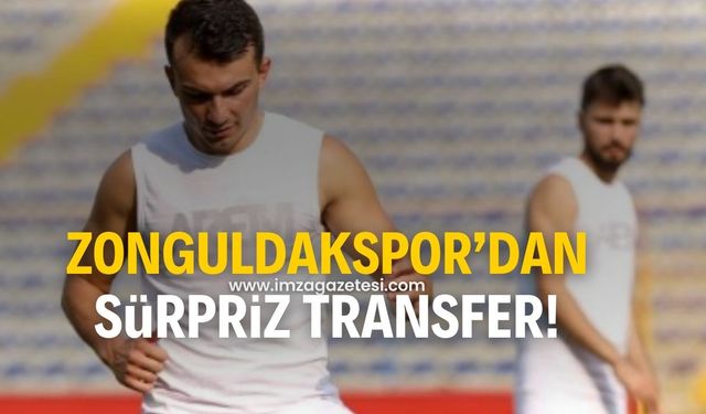 Zonguldak Kömürspor'da sürpriz  transfer! 2 yıl aradan sonra geri döndü