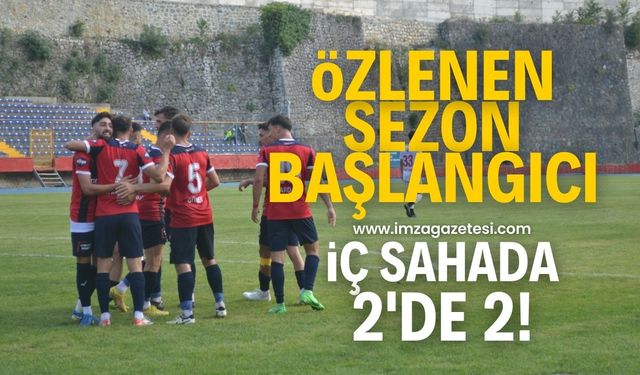 Zonguldak Kömürspor’dan özlenen sezon başlangıcı!