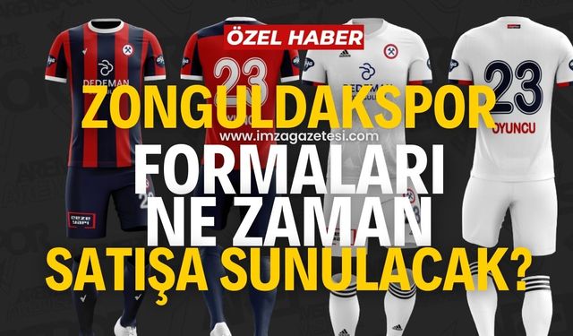 Zonguldak Kömürspor’un yeni sezon formaları ne zaman satışa çıkacak?