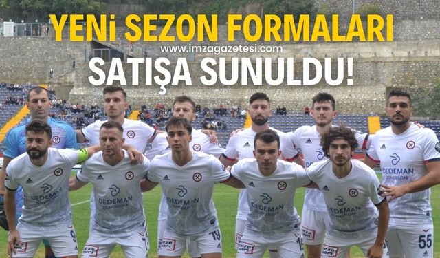 Zonguldakspor'un yeni sezom formaları satışa çıktı!