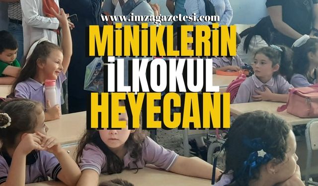 Zonguldak’ta Eğitim-Öğretim Yılı Başladı... Kocatepe İlkokulu'nda Miniklerin İlk Gün Heyecanı...