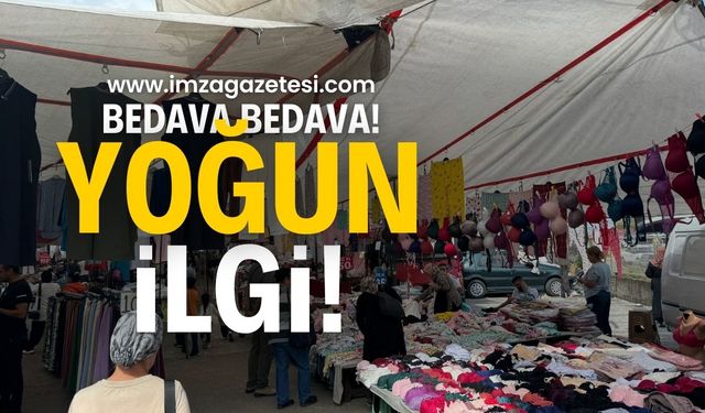 Zonguldak’ta Giysi Pazarında Ucuz Fiyatlar Yoğun İlgi Gördü