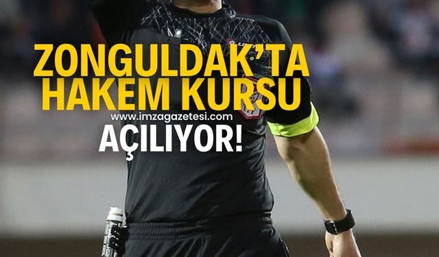 Zonguldak’ta hakem kursu açılıyor!