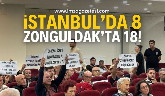 Zonguldak'ta Mecliste Pankartlı Eylem: Öğrenci Taşımacılığına Dikkat Çekildi