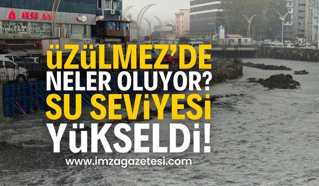 Zonguldak’ta Üzülmez Dere Seviyesinde Artış: Vatandaşlar Panik İçinde