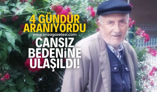 4 gündür aranan Halil Aktaş'ın cansız bedenine ulaşıldı!