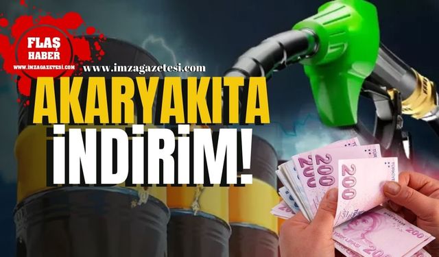 Akaryakıtta indirim müjdesi! Benzin ve motorin fiyatlarında son durum!