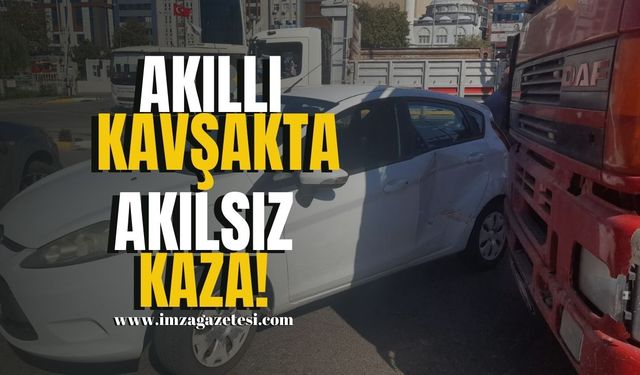 "Akıllı kavşakta, akılsız kaza!"