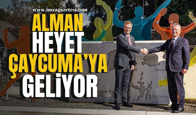 Alman Heyet Çaycuma’ya Geliyor