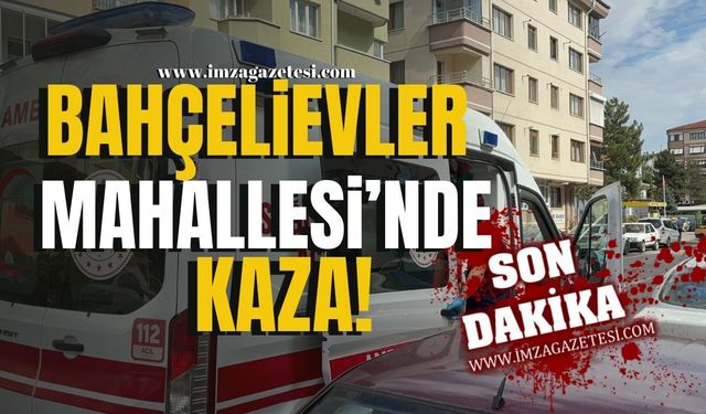 Bahçelievler Mahallesi'nde 7 Yaşındaki Çocuk 2.5 Metreden Düştü!