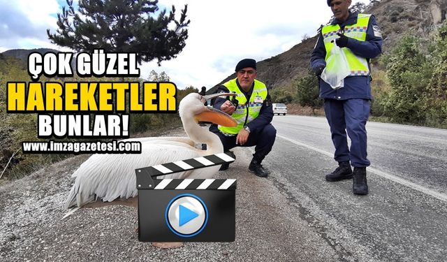 Jandarmadan çok güzel hareketler! Askerler, bunu da yaptı...