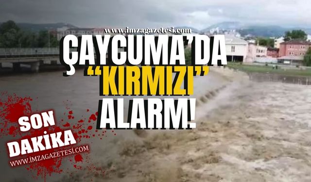 Çaycuma'da kritik toplantı! Kırmızı alarm!