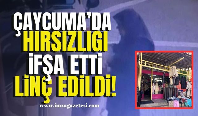 Çaycuma'da yaşanan hırsızlığı ifşa etti, sosyal medyadan linç edildi!