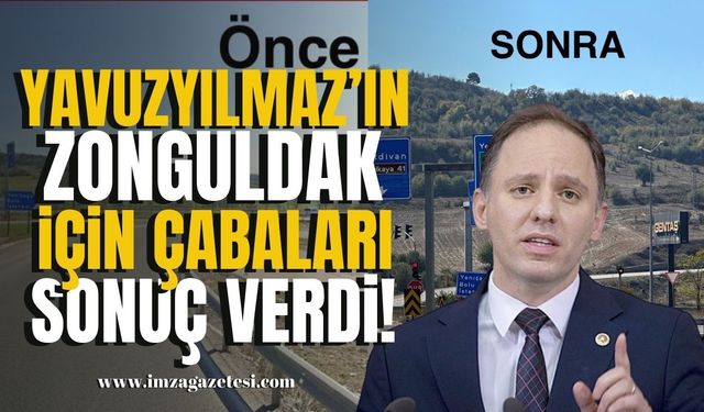 CHP Zonguldak Milletvekili Deniz Yavuzyılmaz’ın Zonguldak İçin Girişimi Sonuç Verdi!