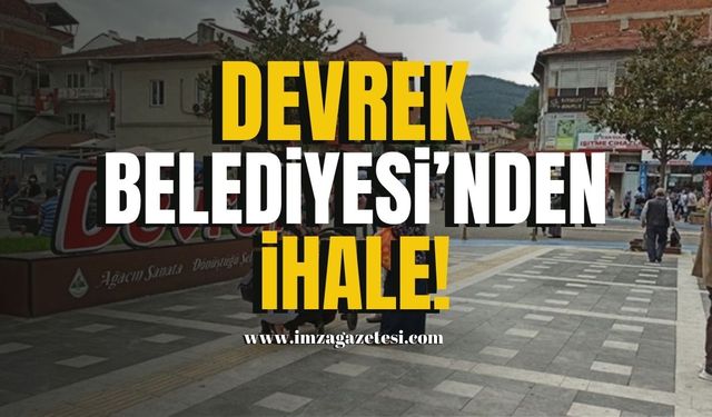 Devrek Belediyesi’nden Taşınmaz Kiralama İhalesi!