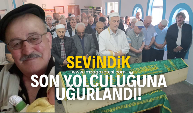 Durmuş Sevindik'in amcası Kasım Sevindik son yolculuğuna uğurlandı!