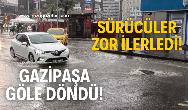 Gazipaşa göle döndü!