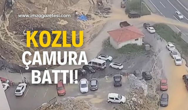 Kozlu çamura battı! Vatandaş isyan etti