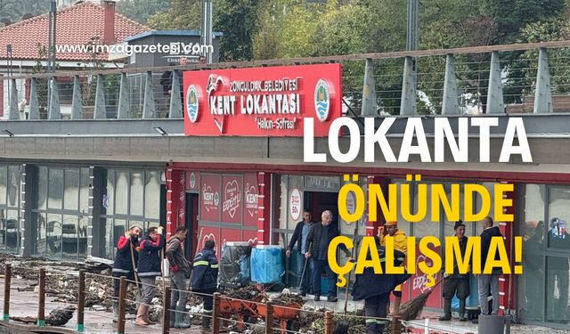 Kent Lokantasında çalışma başladı!