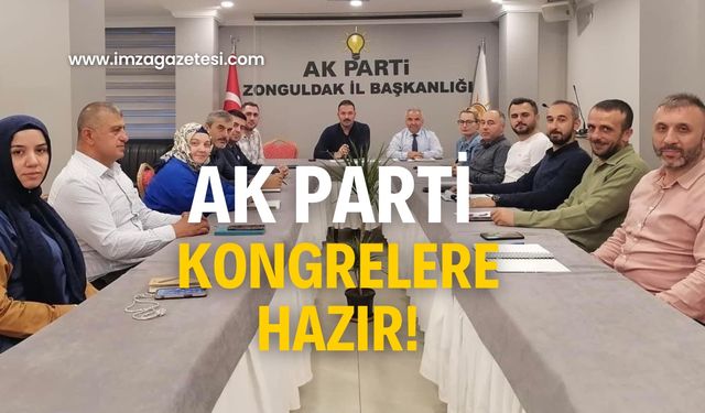 AK Parti toplandı!