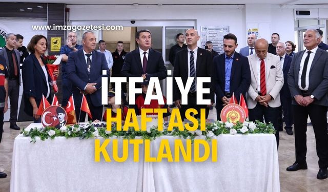 İtfaiye haftası kutlandı!