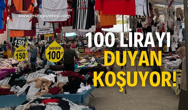 100 lirayı duyan koşuyor! Yetişen alıyor