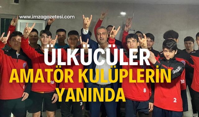 Ülkücüler amatör sporcuları yalnız bırakmadı!