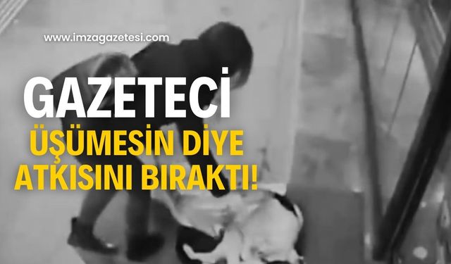 Zonguldaklı gazeteci sosyal medyada gündem oldu!