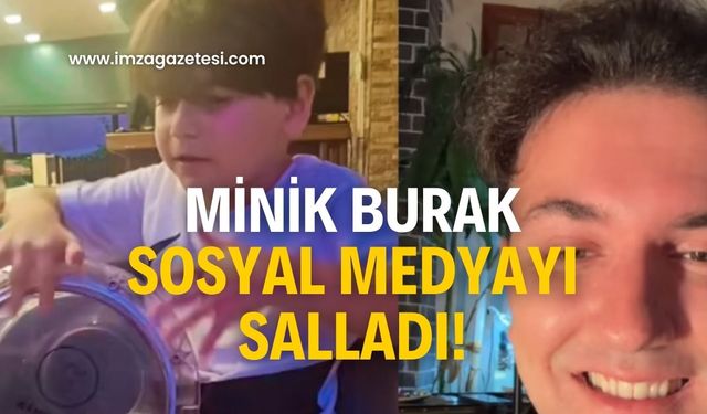 Minik yetenek yeniden sosyal medyayı salladı! Ünlü sanatçı da o videoya cevap verdi