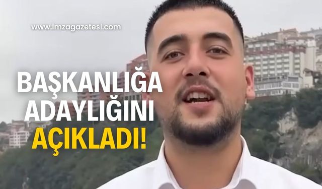 Kadir Güven, adaylığını açıkladı!