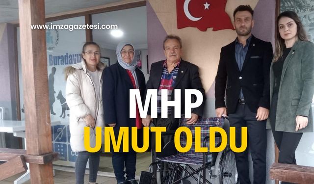 Mavi kapaklar umut oldu!