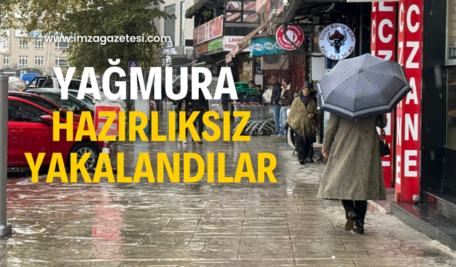 Sağa sola kaçıştılar!