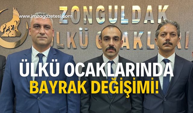 Ülkü ocaklarında yeni başkan göreve başladı!