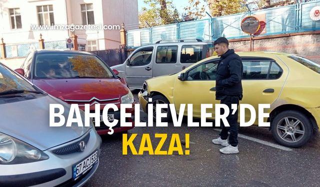 Bahçelievler kaza! Ekipler orada