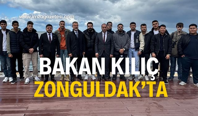 Eski Gençlik ve Spor Bakanı Suat Kılıç Zonguldak’ta!