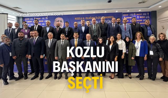 AK Parti Kozlu İlçe Başkanı belli oldu!