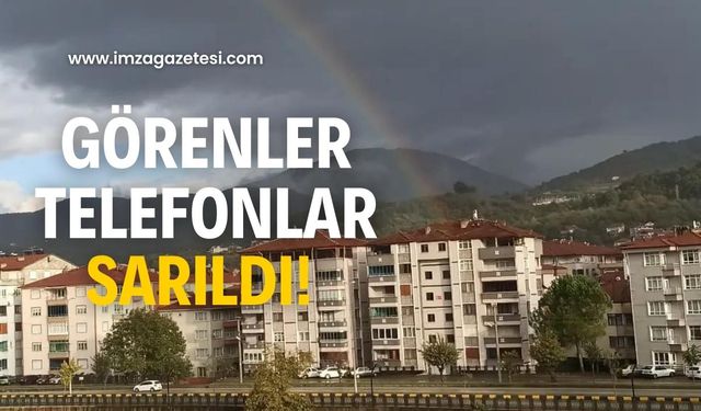 Görenler telefonlara sarıldı! Büyük beğeni topladı