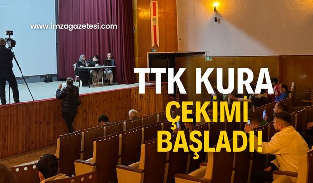 TTK kura çekimi başladı!